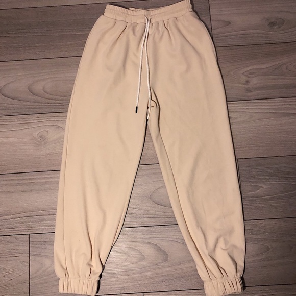 Cream Joggers - Picture 1 of 1